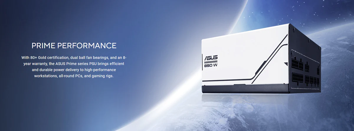 ASUS Prime AP-850G 850W 80 Plus Gold ATX 3.1 Fully Modular Power Supply